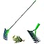 Lawn Aerator Scarifier with Handle - Manual Lawn Grass Soil Aeration ...