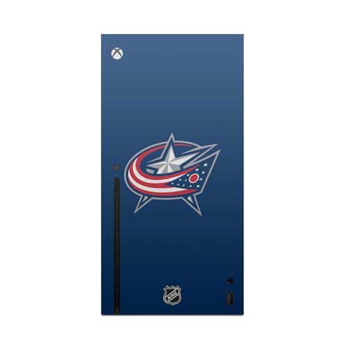 Skin Vinyle Xbox Series X NHL Columbus Blue Jackets style gaming - 2