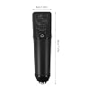 LALADEFIEE Black Metal Xlr Microphone Body with Internal Suspension, Condenser Mic Tube Shell for Podcasting and Home Recording, Minimises Vibrations and Provides Longterm Protection #1