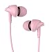 UiiSii C200 In Ear Headphones with Mic Earphones Stereo Earbuds Bass 3.5mm Jack Headset for Apple iOS and Android Computer PC Tablet(Pink)