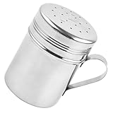 Artibetter Tarro de Condimentos de Acero Inoxidable 304 Asa, Tapa Hermética y Diseño Ligero para Cocina y Bbq, Bote Práctico para Especias y Pimienta