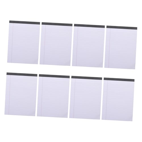 Cuaderno rayas para evitar desorden HOMSFOU blocs de notas rasgables 8 uds