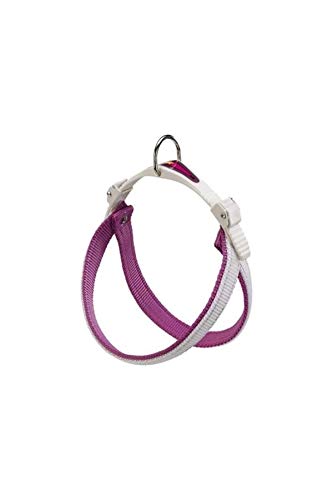 Ferplast Peitoral para Cães, Branco/Rosa, M