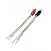 MAYIWO RCA Adapter, 2-Port, 18 AWG Speaker Wire to RCA Female, Black/Red