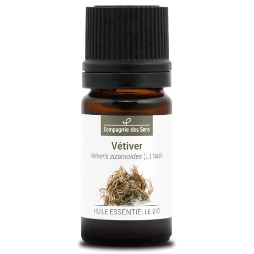 Vetiver (Vetiveria zizanioides) BIO – 5 mL – Aceite Esencial Premium – 100% Puro, Natural – Quimiotipado e Integral