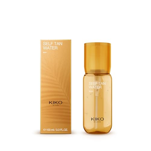 KIKO Milano Self Tan Water Body, Agua En Spray Corporal Autobronceadora E Hidratante Con Ácido Hialurónico