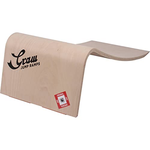 Graw Jump Ramps J25 Sprungrampe - 25 CM Höhe - Für Skateboard, Scooter, Roller, Skates, RC und andere