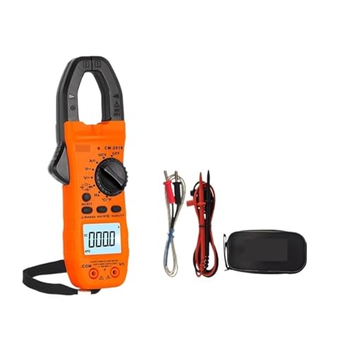 Multímetro Pinza Amperimétrica Digital CM-2016 Medidor AC DC Voltaje Ohm NCV Temperatura Frecuencia Tester Diodo miniatura 1