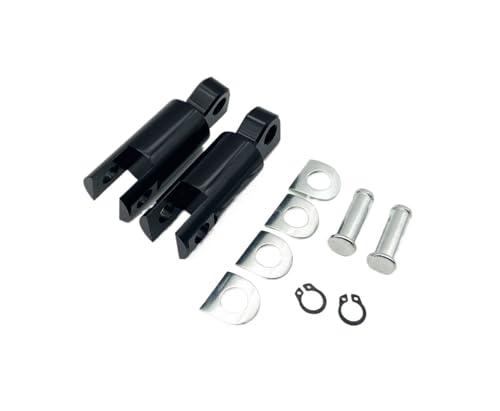 Rallonge de repose-pieds pour Touring Softail Dyna et marchepied moto custom 2.5"