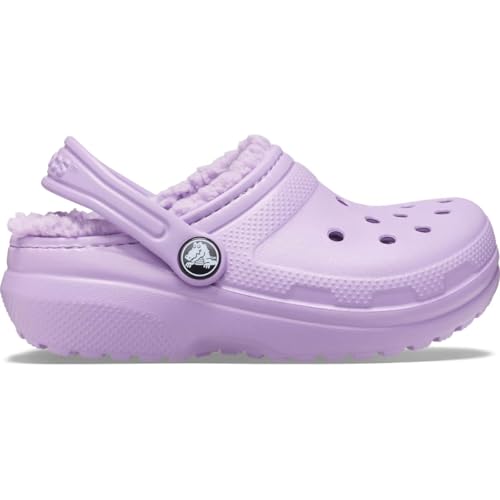 Crocs Unisex Classic Lined Clog, Purple Orchid, 22/23 EU