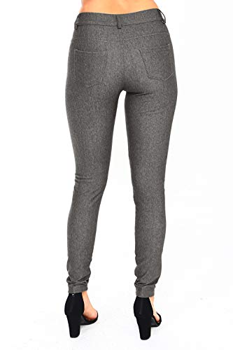 Image of YELETE Women's Basic Five Pocket Stretch Jegging Tights Pants