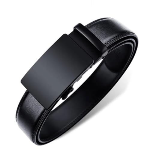 Men's Four Seasons Automatic Genuine Leather Belt 3.5Cm Adjustable Business Belt2