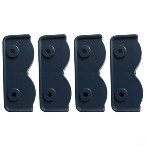 4 Stück Rechteckige Halterung Zeltverbinder Ersatzteil für Pavillon Zelt Terrasse Regenschirm