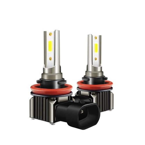 FGGHDR Bombillas Antiniebla LED H1 Para Coche 2Unidades 100W 3570CSP 6000K Color Blanco Para Toyota Para RAV4 Para RAV 4 2006-2017 2018 2019 2020 2021 Luces Antiniebla