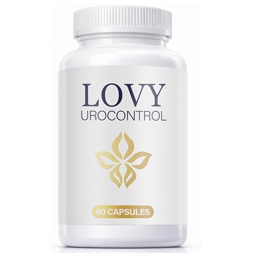 TakTuqa Lovy Urocontrol Capsules Lovy Bladder Control Supplement with Magnesium Cranberry & Pumpkin Seed Herbal Blend for Men & Women Non-GMO & Gluten Free 60 Capsules