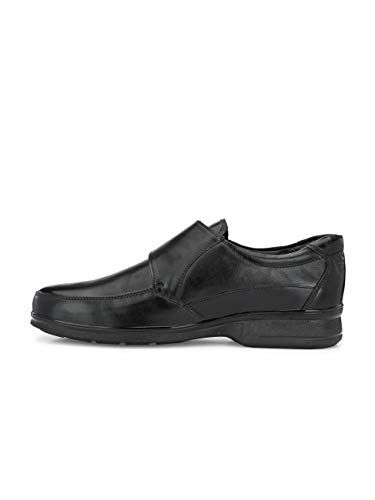 Image of Eego Italy Men's Genuine Leather Plus Size Formal Fastening Slip On Shoes