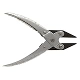 The Beadsmith Parallelzange mit flacher Spitze, 140 mm, Stahlwerkzeug für Schmuckherstellung, mit...