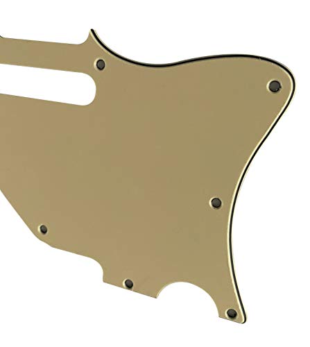 Pour Tele Merle Haggard F Hole Telecaster Thinline Guitare Pickguard 3 plis vintage jaune. - Les Beatles, Paul McCartney, John Lennon, RIngo Starr, George Harrison Pour Tele Merle Haggard F Hole Telecaster Thinline Guitare Pickguard 3 plis vintage jaune. – Image 4