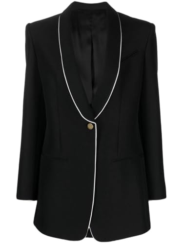 Blazer formel femme haut de gamme style smoking de soirée chic