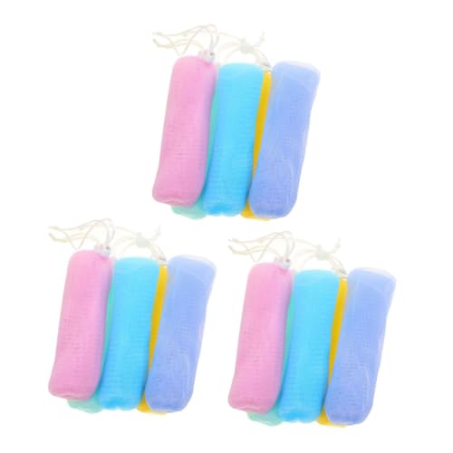 ABOOFAN 15 Piezas Bolsa De Malla De Burbujas Para Jardín Para Baño Bolsa De Almacenamiento De Jabón Para Jabón