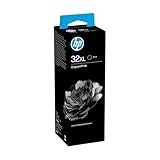 HP 32XL 1VV24AE, Negro, Botella de Tinta de Alta Capacidad Original, compatible con impresoras HP Smart Tank series 400, 500, 600