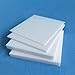 ZrO2 Zirconia Ceramic Sheet - Insulation, Wear-Resistant & High Temperature Resistant for Industrial/High-Temp Applications White:5*5*1mm (5PCS)