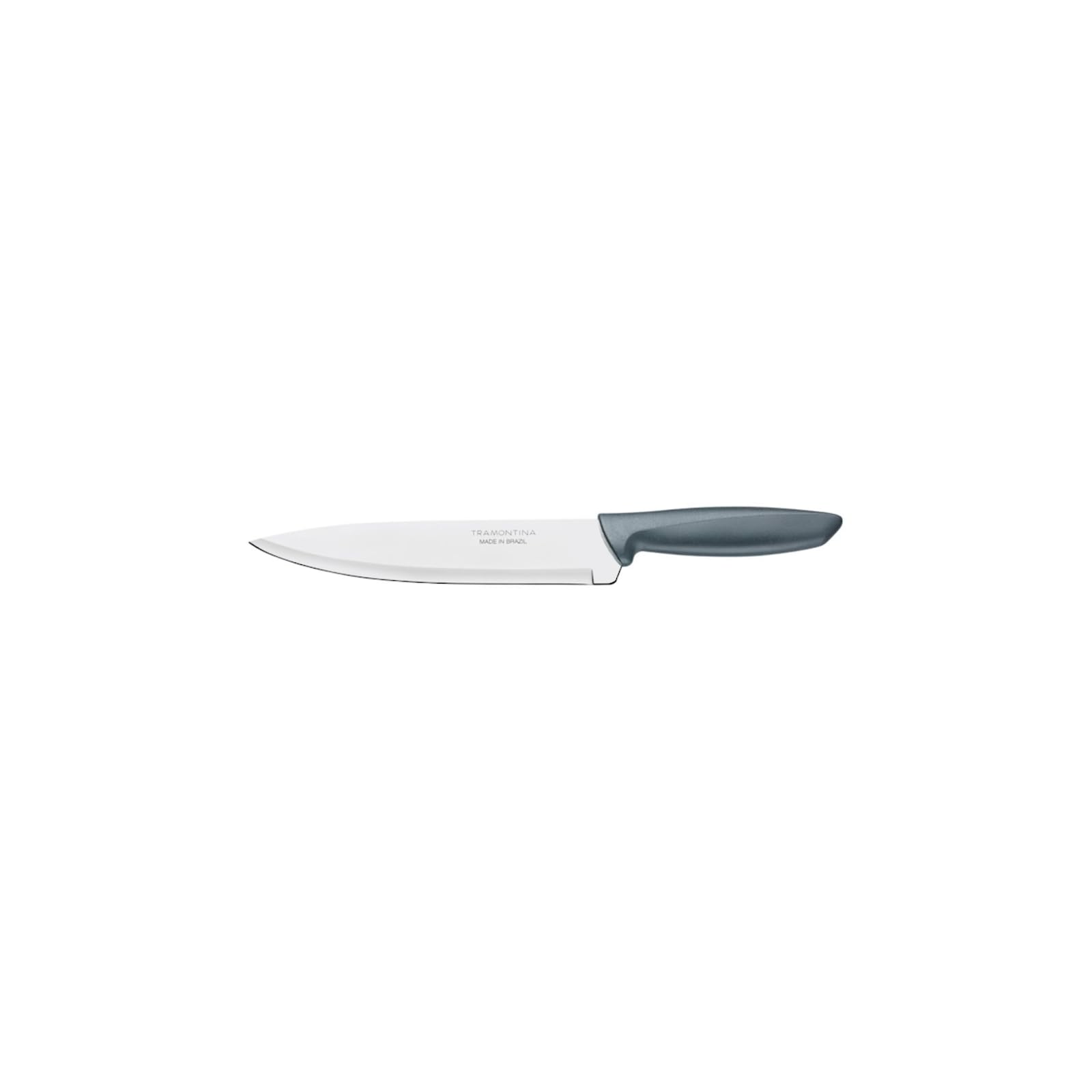 Tramontina Plenus 8 Inches Chef Knife with Stainless Steel Blade and Gray Polypropylene Handle