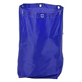 JEWEDECO Große Wiederverwendbare Reinigungswagen Tasche aus Canvas für Praktische Janitorial Bag für Reinigungsbedarf Langlebig und Geräumig für Gewerbliche und Private Nutzung