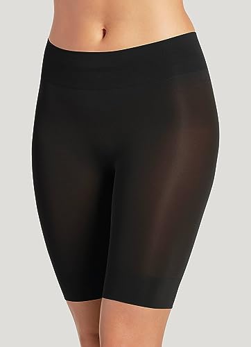 Jockey Women's Shapewear Skimmies Seamfree Ultralight Smoothing Cooling No-Chafe Slipshort, Black, XL - image 3