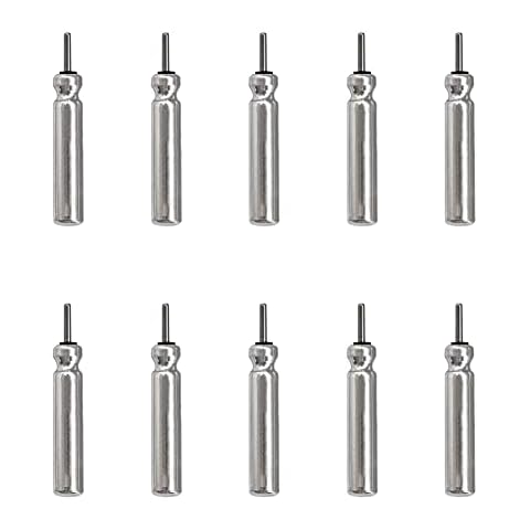 AZURAOKEY 10pcs Luminous Electric Battery Fishing Floats Lithium Pin Battery (CR322) Cover