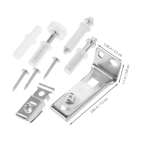 Kit de Herrajes para Puerta Bifold Tofficu 1 Set, Accesorio Duradero para Reparación de Puertas Deslizantes, Uso para Clóset, Oficina y Hogar, Funcionalidad Versátil con Diseño Moderno miniatura 2