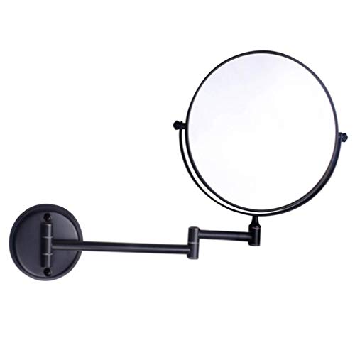 Miroir cosmétique pivotant à 360° avec bras extensible et double face 3X Nero - 2