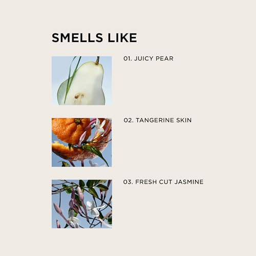 Image of By Rosie Jane Eau De Parfum Spray (Leila Lou) - Clean Perfume for Women - Non-Toxic Body Mist with Notes of Juicy Pear, Sweet Jasmine & Tangerine Skin - Paraben, Sulfate & Phthalate Free (50ml)
