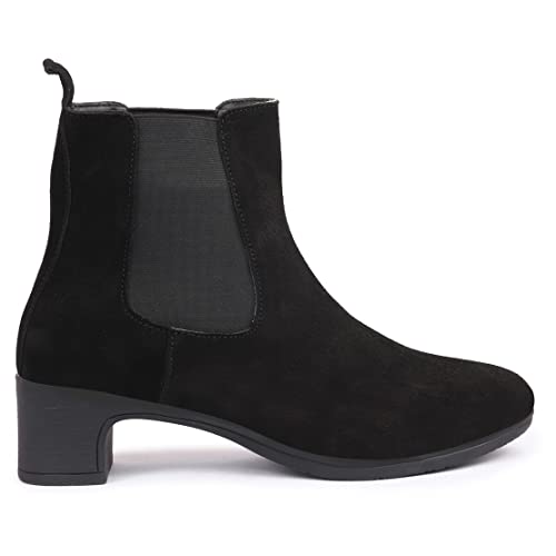 Image of FAUSTO Women Flared Heel Boots
