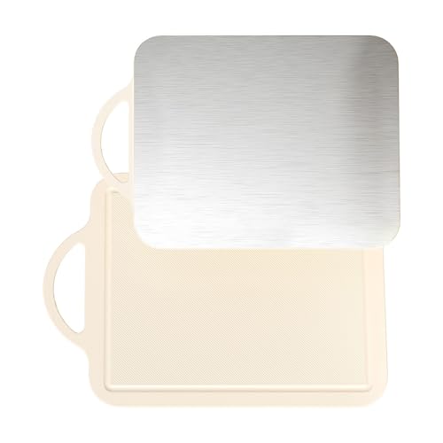 Planche à découper anti odeur en PP et acier inoxydable viande - 7
