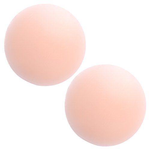 3 Pairs Silicone Nipple Covers Breast Petals Invisible Adhesive Bra Pad Pasties (Round Shape (1 pairs/pack)) - Thumbnail 5