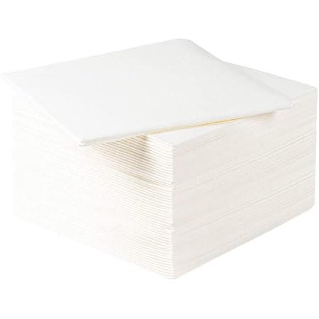 Serviettes Double Point Rouges 38 X 38 Cm