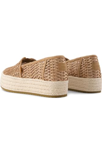 Image of TOMS Women's Valencia Platform Espadrille, Textile Upper, OrthoLite Insole
