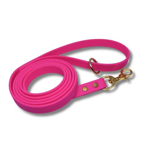 JIM HODGES DOG TRAINING Gummy K9 Dog Leash, Biothane, Dog Training Leash, Made in The USA, 6 Feet...