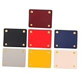 Beaupretty 7 Piezas Protector de Asas de Cuero PU Funda para Maletas y Bolsos Cubre Agarre Ergonómico para Viaje Accesorios Resistentes para Proteger Manos y Equipaje