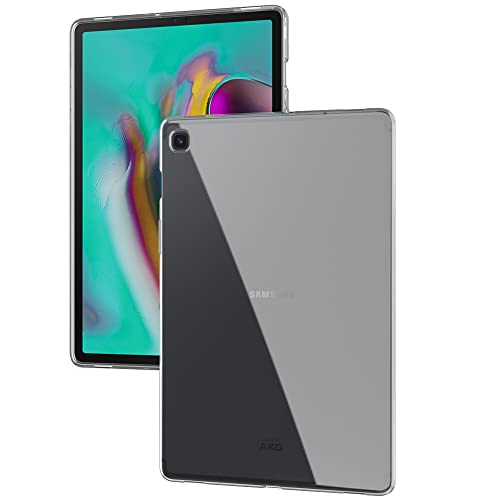 Puxicu Clear Case for Galaxy Tab S5e 10.5, Slim Design Flexible Soft TPU Protective Cover for Samsung Galaxy Tab S5e 10.5-Inch Tablet 2019 (Model:SM-T720/T725), Transparent