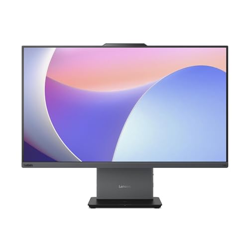 Lenovo ThinkCentre neo 50a 27 Gen 5 27 FHD IPS All-in-One Desktop Intel Core 7 240H CPU 16GB DDR5 RAM 512GB PCIe 4.0 SSD Intel Graphics Wireless Keyboard & Mouse Wi-Fi 6 Luna Grey