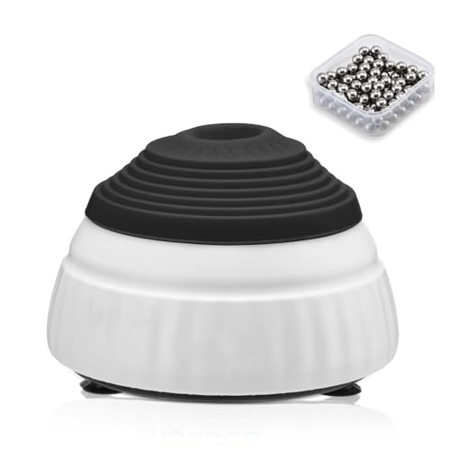 PRECIPETTE Mini Vortex Mixer 3000 RPM Vortex Shaker with Touch Function Lab Paint Shaker for Nail Polish Eyelash Gel and Tattoo Ink Includes 100 Mixing Balls