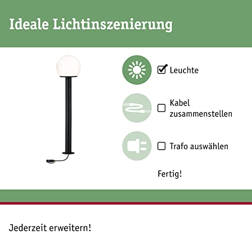 Paulmann 94321 Plug & Shine Lampada da esterni LED...
