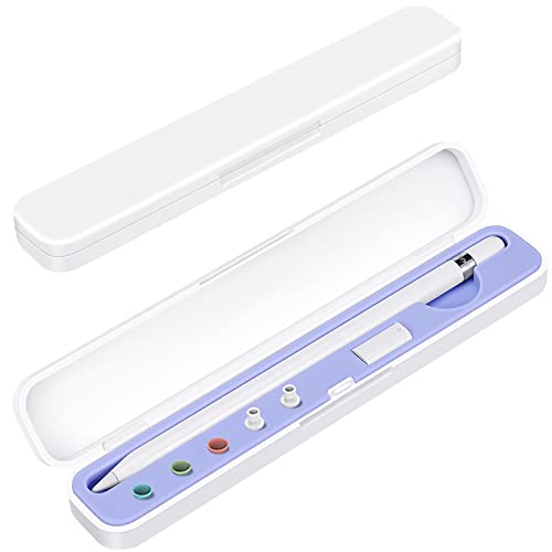 Ya en manzanajugosa.com: CASEBOT - Funda de Transporte para Apple Pencil de 2ª generación y 1ª generación, Caja de Almacenamiento para Apple Pencil y Accesorios, Color púrpura, Moderno