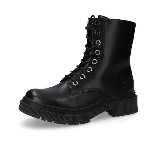 Dockers by Gerli Damen Klassische Stiefeletten, Frauen Stiefeletten,Wechselfußbett,halbstiefel,Kurzstiefel,schwarz,40 EU Dockers by Gerli Damen Klassische Stiefeletten, Frauen Stiefeletten,Wechselfußbett,halbstiefel,Kurzstiefel,schwarz,40 EU