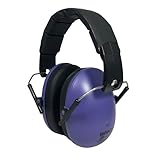 BANZ Kids Headphones – Hearing Protection Earmuffs for Children – Adjustable Headband to fit All Ages – Protect Kids Ears – Block Noise – Fireworks – Sporting Events – Concerts – Movies (Dark Purple)