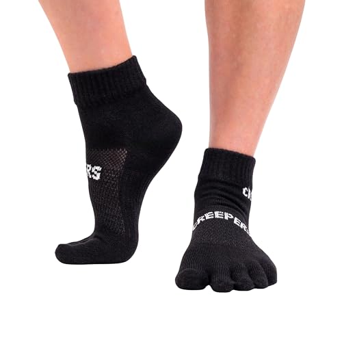 Creepers Anti-Blister Merino Wool Toe Socks – Quarter...