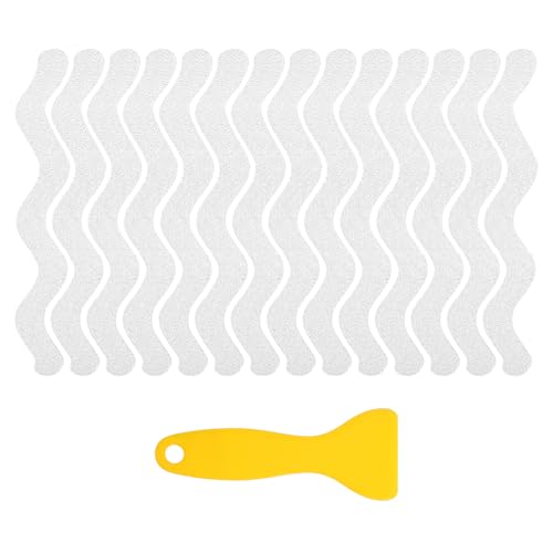 Mynoozi 36 Stück Anti-Rutsch Aufkleber, Sicherheitsstreifen für Badewanne...