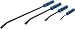 Produktbild BGS 9137 | Stemmhebel-Satz | 4-tlg.| mit Kunststoff-Softgriff | ergonomisch | Hebeleisen